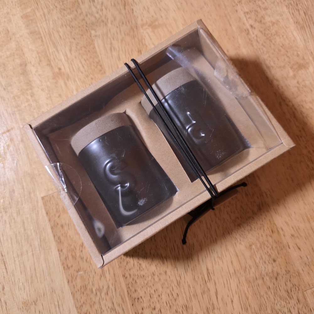 Ceramic Black Salt And Pepper Shaker Set